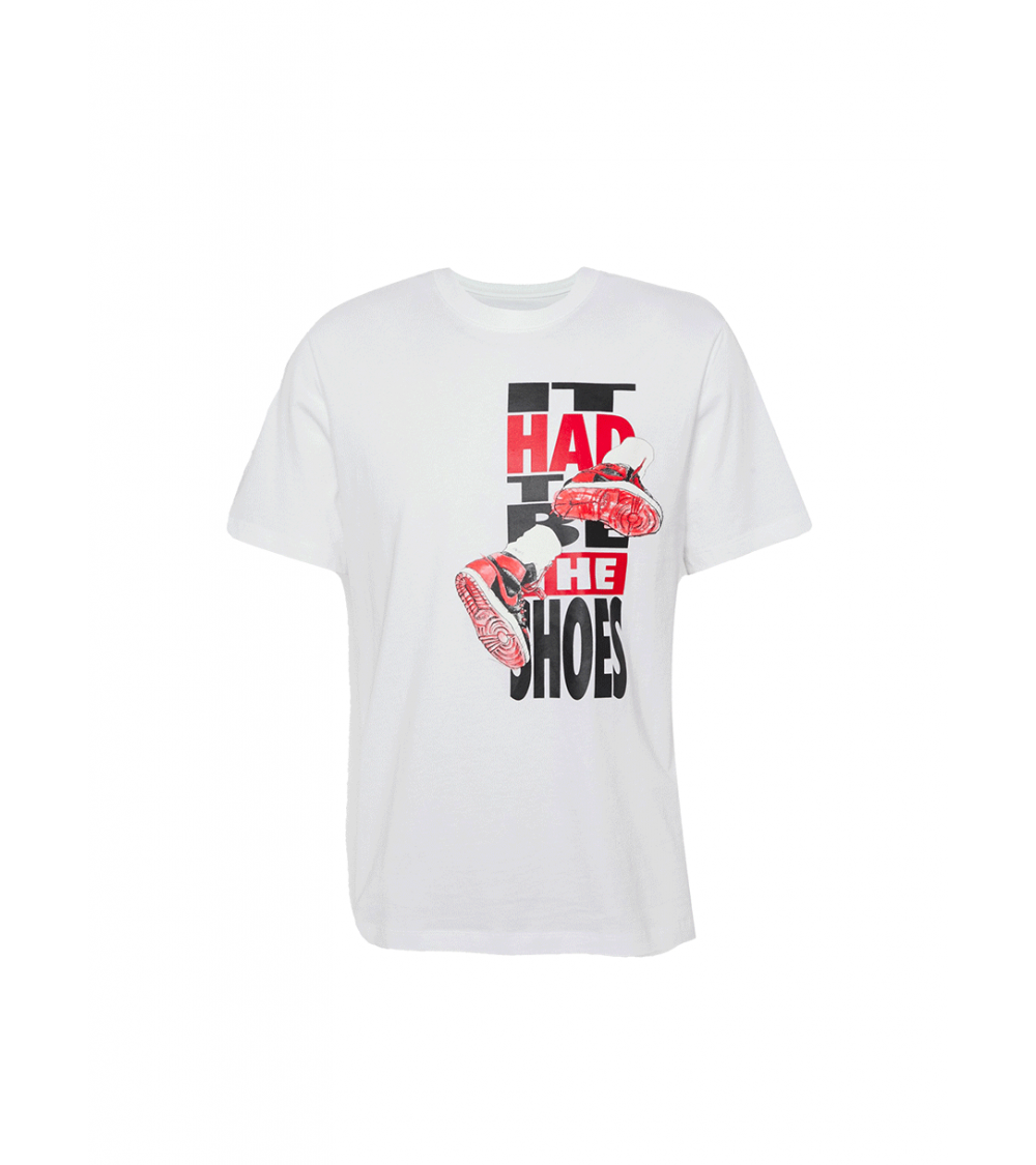 T-shirt Jordan The Shoes Bianco Uomo