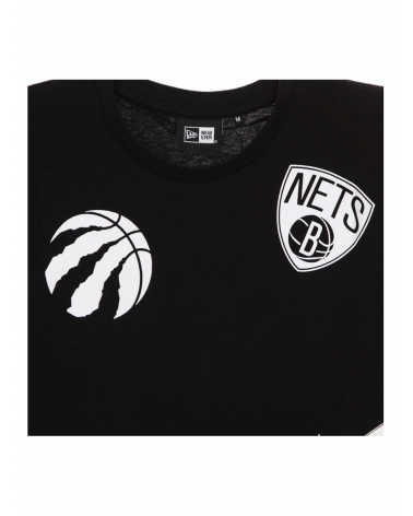New Era NBA MULTI TEAM LOGO - Club wear - nbaall black/black - Zalando.de