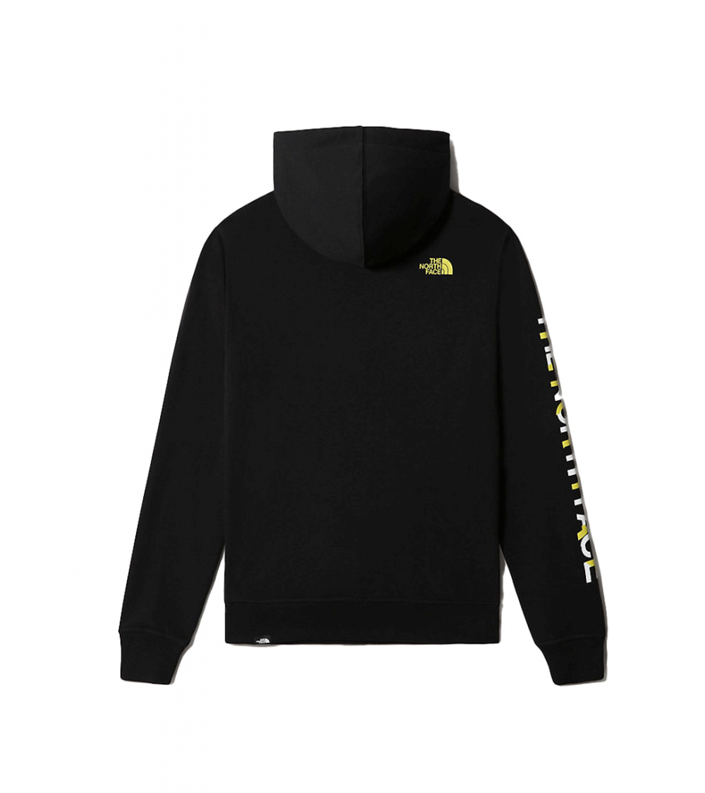 North face hoodie black mens Clearance
