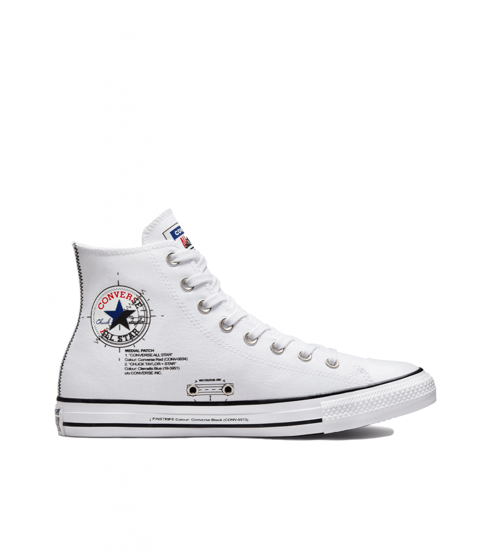 Shoes Converse Chuck Taylor All Star Blueprint White Unisex