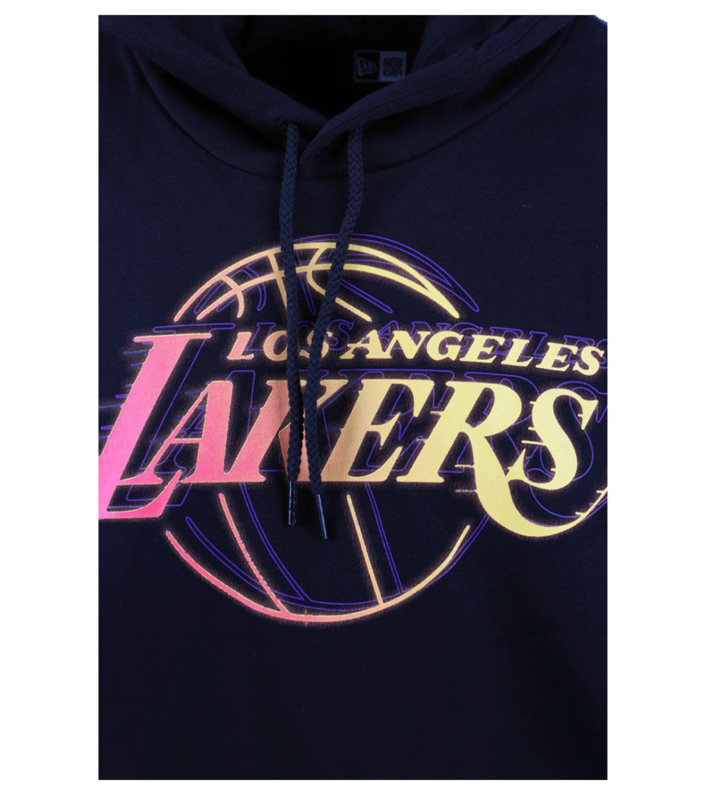 Hoodie New Era NBA Los Angeles Lakers Black Men