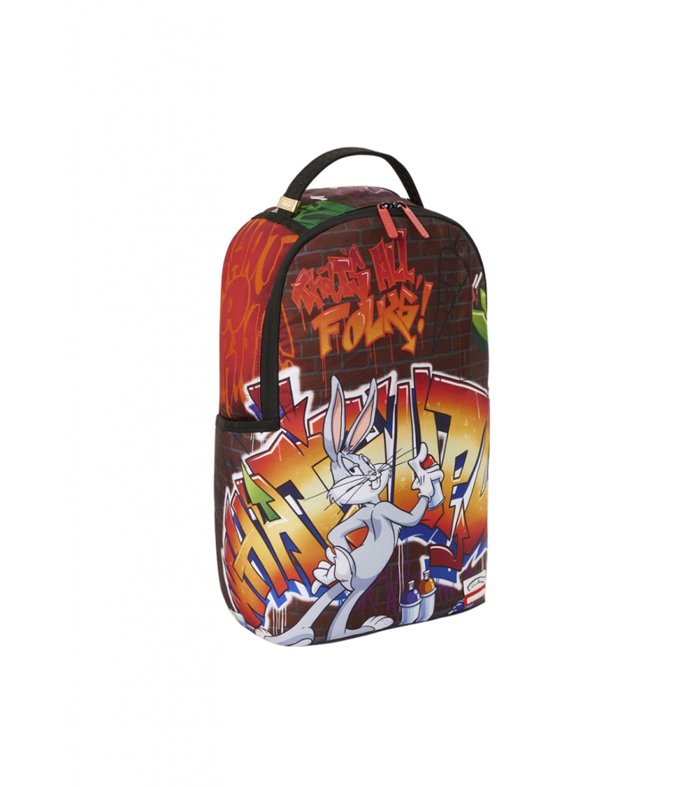 Backpack Sprayground Looney Tunes Graff DLXR Brown Unisex