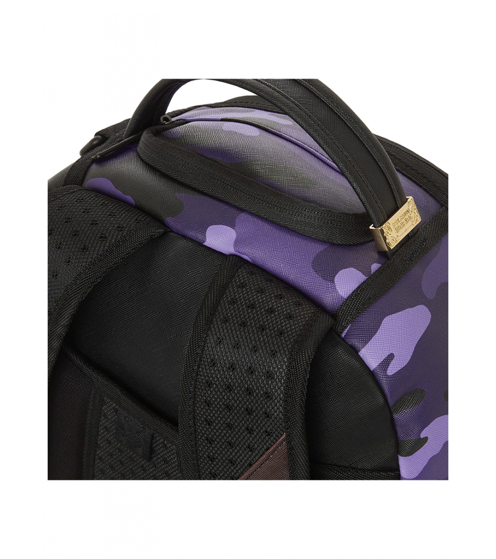 Backpack Sprayground XTC Purple Camp Drip Multicolor Unisex