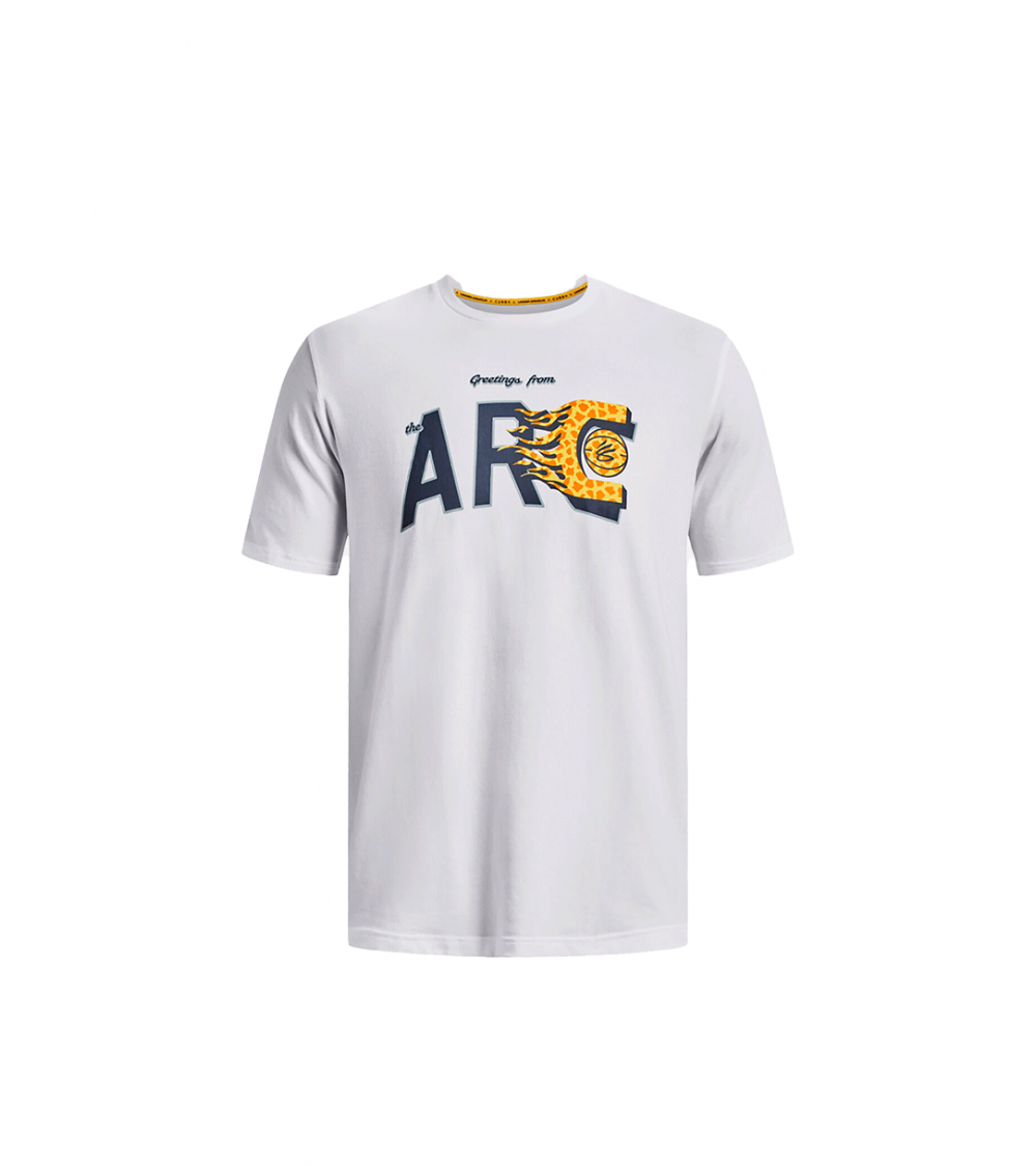 T-shirt Under Armour x Curry Arc White Men