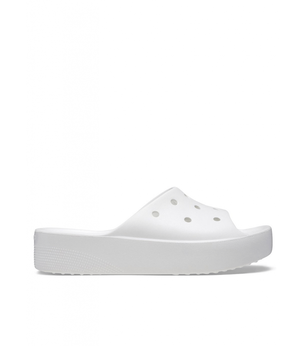 Sandals Crocs Classic Platform Slide White Women