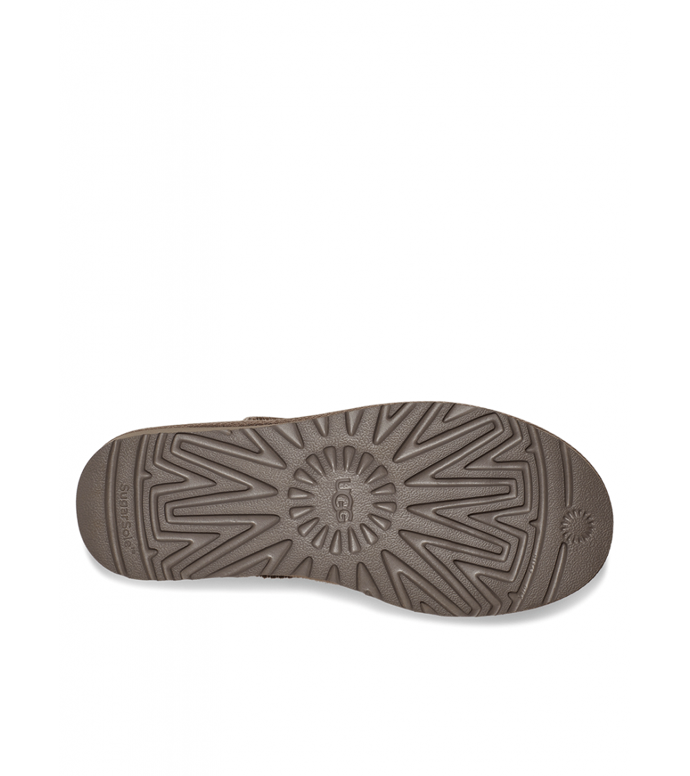 UGG Women's Classic Ultra Mini Platform Suede Ankle Boots Grey