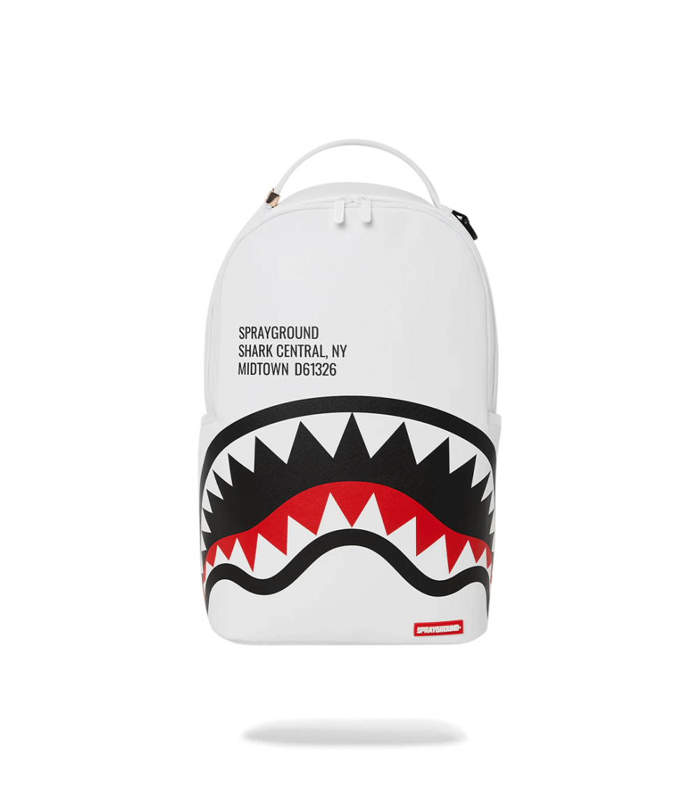 Sprayground Backpack Bite – Sac à Dos Shark Edition, Motif Requin, Multicolore, Neuf