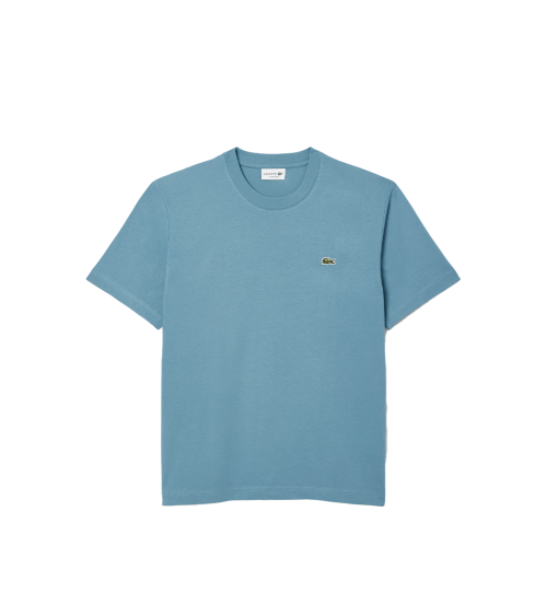 T-SHIRT LACOSTE AZZURRO UOMO