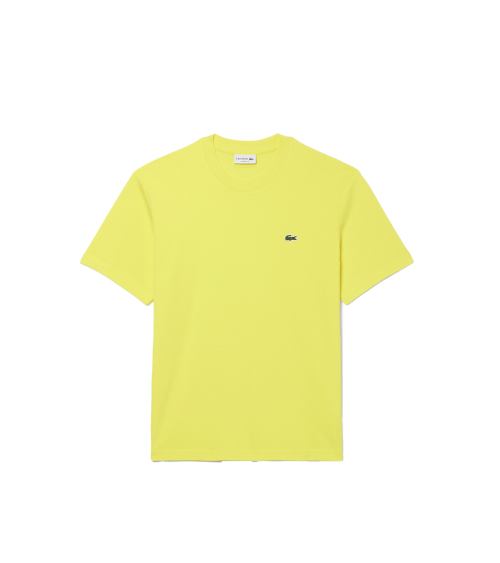 T-SHIRT LACOSTE GIALLO UOMO