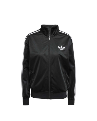 FELPA CON ZIP ADIDAS FIREBIRD NERO DONNA